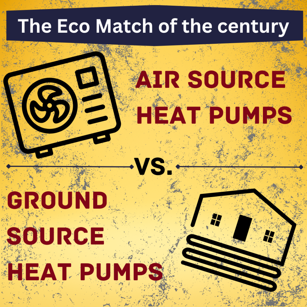 air source heat pumps versus ground source heat pumps