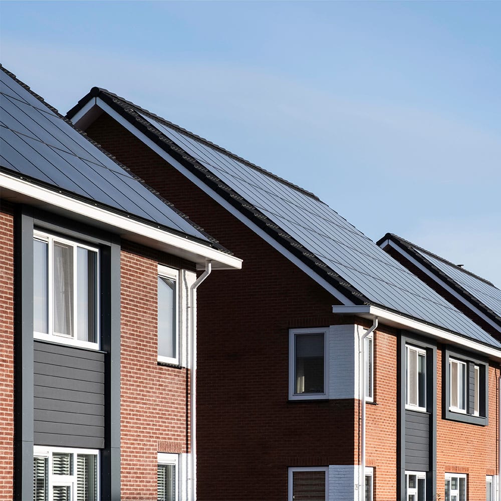 New build solar panels